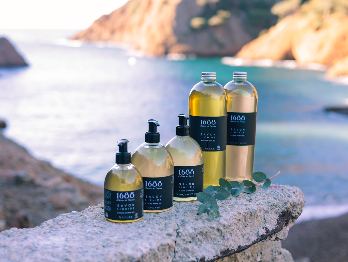 Savon liquide Fleurs d’olivier