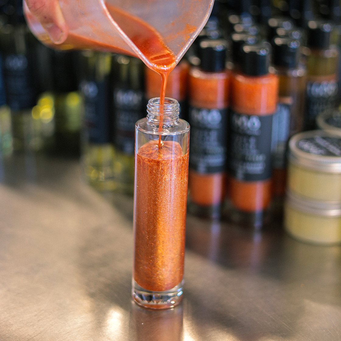 Huile sèche Pailletée Fleurs de Tiaré